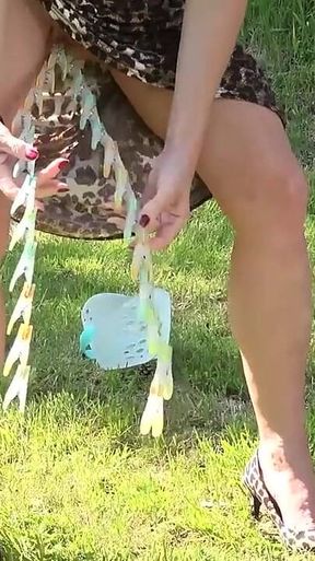 You Know Moly and Her Housework, Always Like to Make It Fun