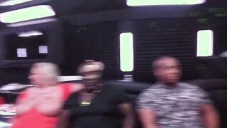 Sucking Off and Squirting on a Party Bus