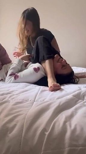 Compilation of Lesbian Wrestling