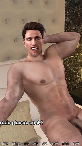 Surprise for My Wife: Cuck Hubby Watches His Wife Fucking with the Bull While He Jerks off and Kisses Her in Hotel - Episode 4