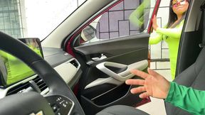 Epic!! I convinced my stepmother to have sex in the car while we were in a garage  She's such a slut