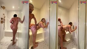 bts who s room- ft. carmela clutch thick wet big booty latina gets wild