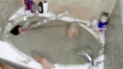 Pleasureable Solo Mudbath at Home 3