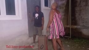 My neighbor chase his wife at night and she slept in my apartment