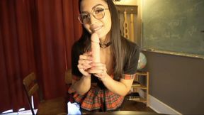 Cum on Your Student's Boobs (english Subtitles)