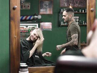 I fuck the barber 'cuz I don't have money to pay for the cut