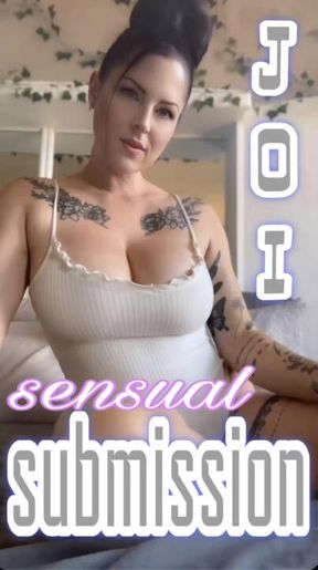 Sensual submission JOI