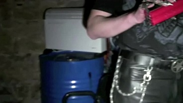 3 663 a old boy fucked and fisted hard in a sling