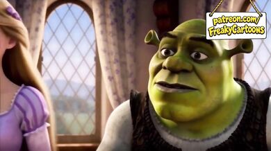 Shrek Monster Cock Gushing Blowjob First Time Rapunzel Sex Disney