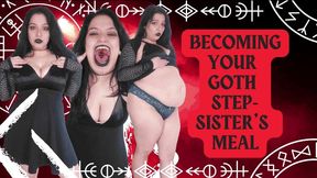 Becoming Your Goth Step-Sister's Meal - MKV