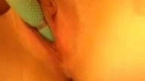 My super hero girlfriend is masturbating pussy