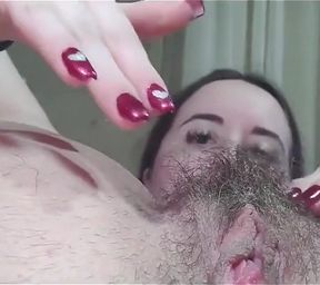 Hairy Pussy Close up