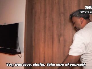 Stranger enters the home of breasty blond mother I'd like to fuck Monique Fuentes, and that babe knows how to handle him.