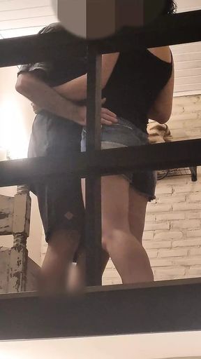 House party, married woman sucks cock