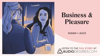 Sex with a hot stranger in the airport VIP lounge [lesbian] [fingering] Erotic Audio Porn