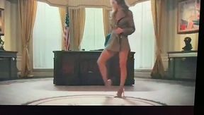 Melania Trump Strip Tease Challenge