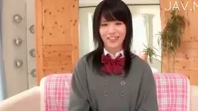 Japanese Angel in Heat Plays with Her Wet Cave