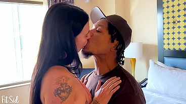 UPS Man Fucks BBW Fit Sid & Tall Hotti Nove Flame Threesome