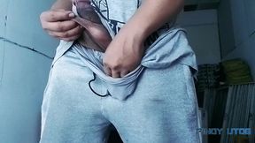 Construction Worker Jerking off