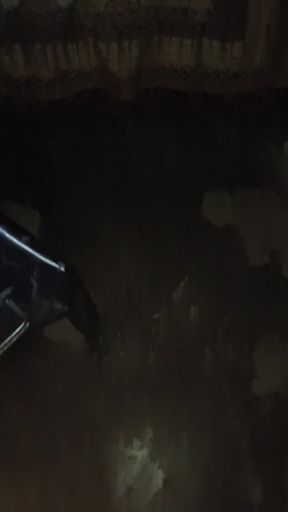 Wearing stepsister's tights