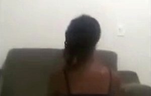 Young ebony girl dance rhianna