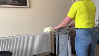 Unexpected wetting jeans at home