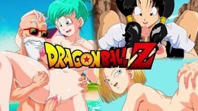 Dirty DBZ sex fest featuring Goku's gigantic cock&#x1F346; and Bulma's sloppy cum facial