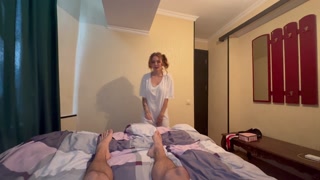 Sleepover with Stepsister: "They won't catch us, I'll be very quiet"