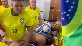 walterguess - surucopa - gangbang no ritimo da copa - jogadores dotados entrando com bola e tudo.