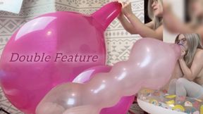 Double Feature: 17’’ and 24’’ Magenta Crystal Tuftex and a Cattex 51’’ Caterpillar