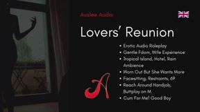 Lovers Reunion | Avalee Audio | Gentle Fdom | Wife Experience | 69 | Anal Play on M | Handjob | Immersive Erotic Audio for Submissive Men