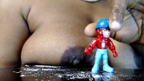 Macro Boyfriend Breast Stomping Punishment