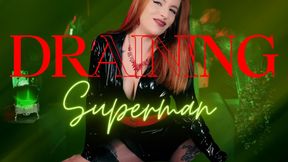 Draining Superman: The FemDom New World Order Series Hot Domme In Latex Bodysuit Dominates You Superman Draining Your Balls JOI Jerk Off Instruction C