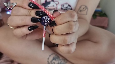 asmr friends sucking lollipops together