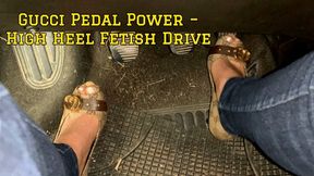 Gucci Pedal Power – High Heel Fetish Drive