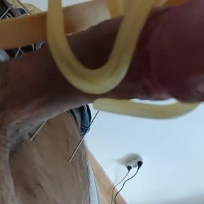 Cumshot with a fly on my dick
