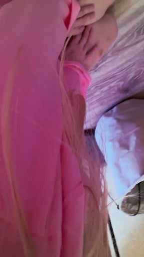 Usually farting helps to find butthole if it's too hairy   Clip 1