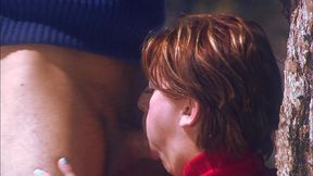 eve laurence knows she s good at giving head, so she makes sure to clear her throat before...