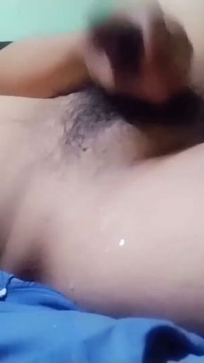 Pinoy Laki Titi-Masturbate With Blue Baby Oil-Talahib23   Clip 1