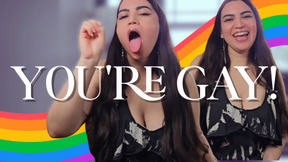 Admit You’re Gay- Gay Encouragement Humiliation with Humiliatrix Countess Wednesday- Encouraged Bi, Imposed Bi, Bisexual Encouragement MP4 1080p