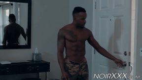 Black stud Pheonix Fellington spreads Colton Grey ass