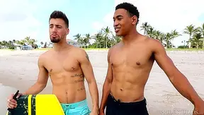 Beach Heat: Latin Stud DylanLucas Takes It Deep from His Buddy – 18+