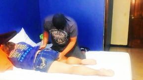 I find my stepmother in her room and I lick her pussy