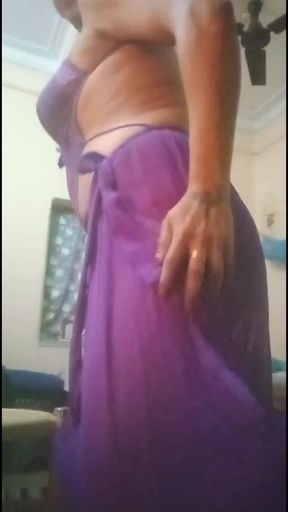 SALONI SHEMALE FIRST TIME SHOWING HER DICK AND CUMS