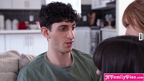 Stepsis & BFF Dump Boyfriends, Turn To Stepbro As Their New Toy