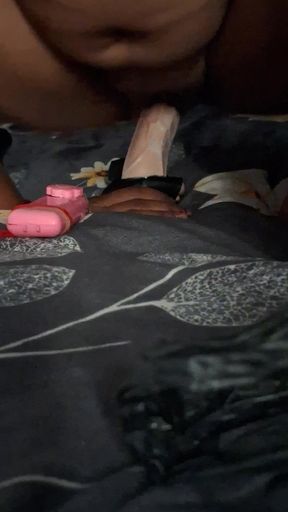 Punjabi Woman Taking Dildo