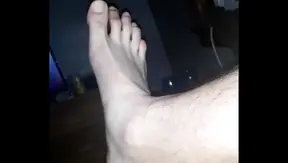 Big Feet, Hard Heat: Twitching Jock Fucks Himself Raw – Steamy Solo Gay Scene 18+