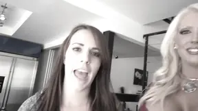 BBC-slutty babes take on massive black cock