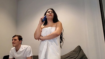 Cuckold Asian Wife Threesome Rough