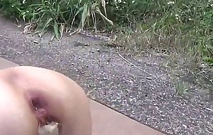 Japanese Girl Extreme Outdoors Enema